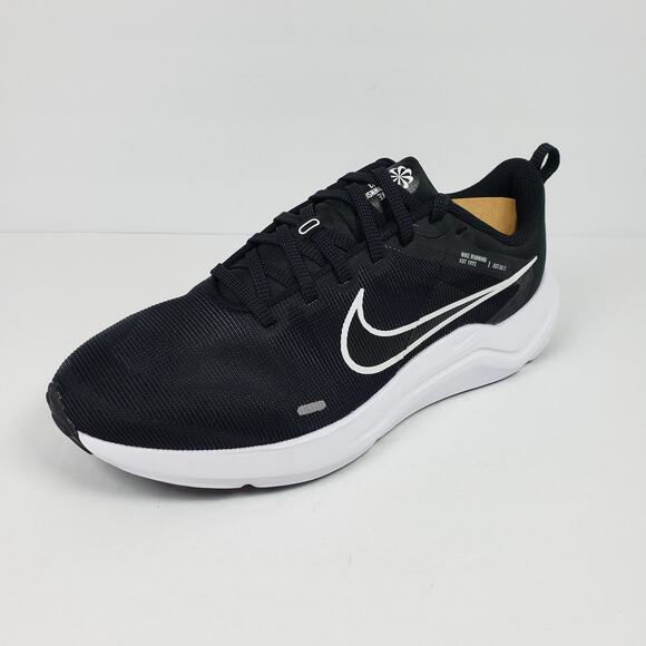 Nike Downshifter 12 Mens Sz 8 Womens Sz 9.5 Black White Smoke Grey Sneaker Shoes main image 11
